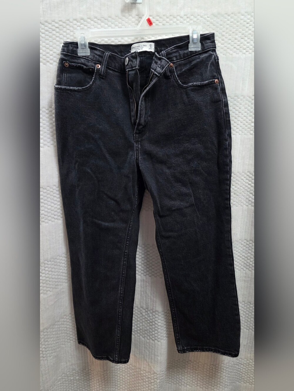 Abercrombie & FitchThe Ankle Straight Ultra High Rise Jeans